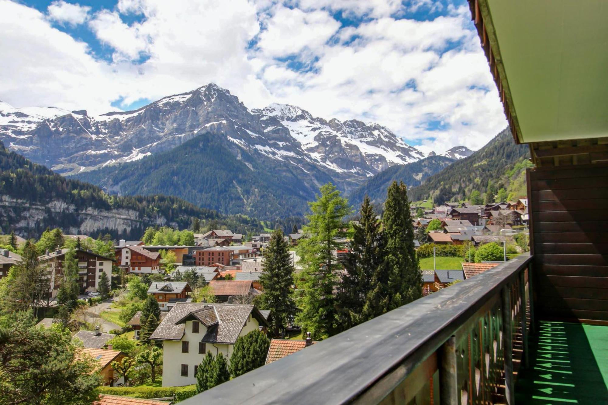 Apartamento Val Air F75 Peace & Panoramic Views Champéry Exterior foto