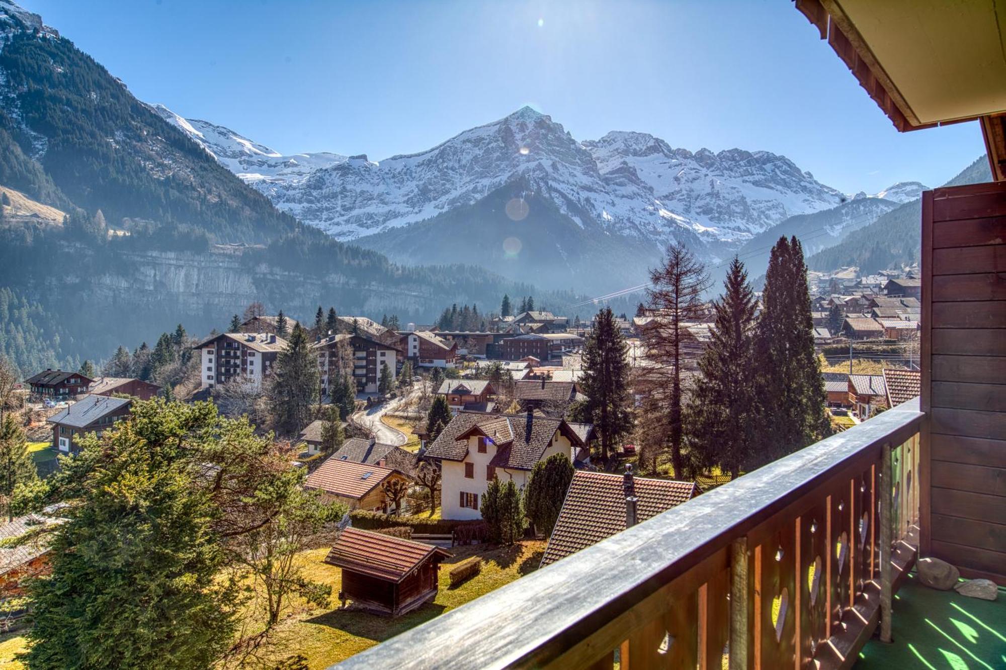 Apartamento Val Air F75 Peace & Panoramic Views Champéry Exterior foto