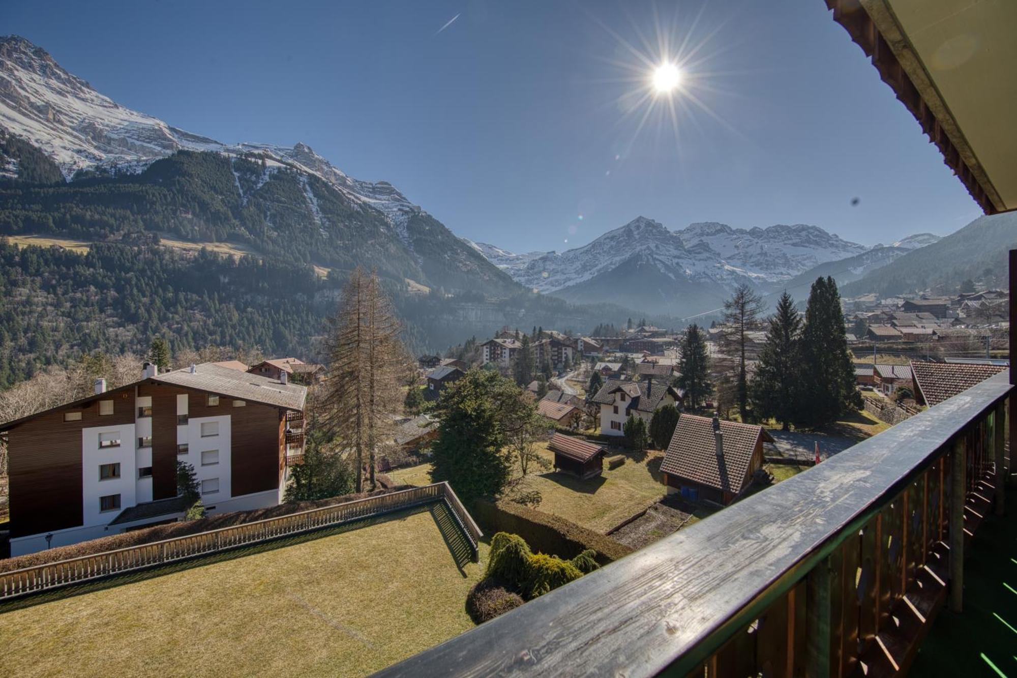 Apartamento Val Air F75 Peace & Panoramic Views Champéry Exterior foto